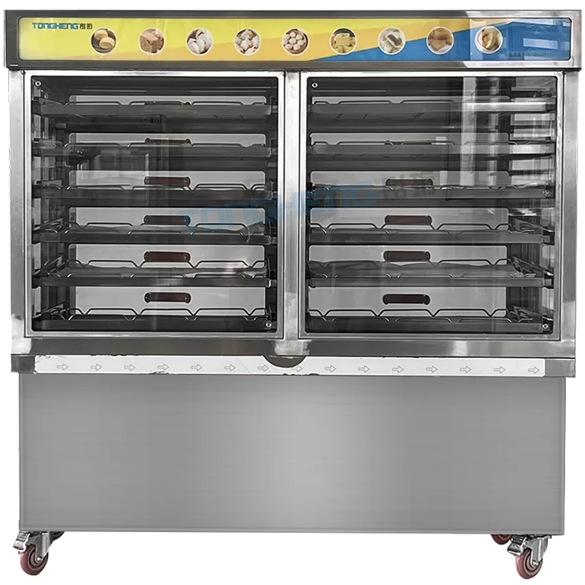 6/12 Drawers Steam Food Warmer Cabinet